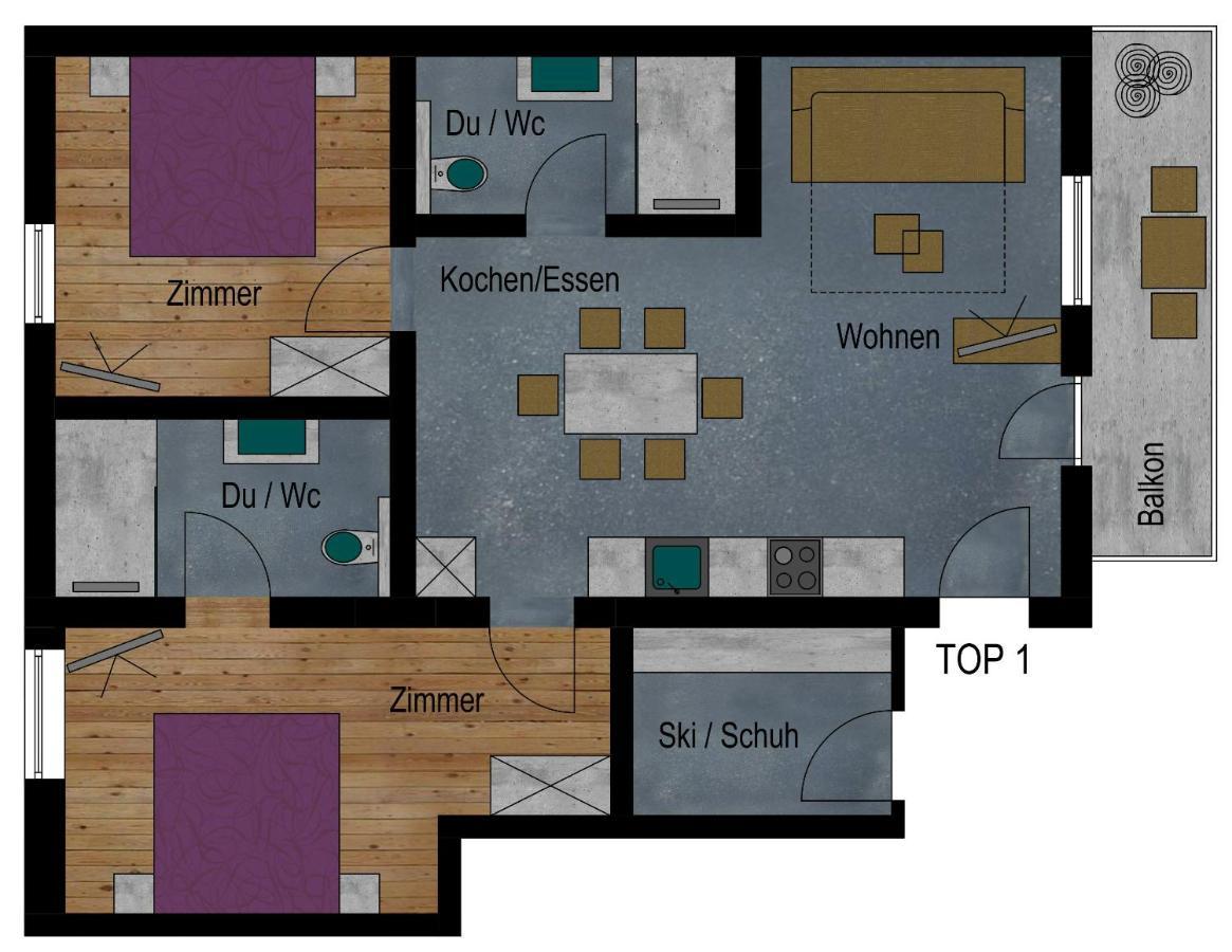 Apart Scharler Mit Silvretta Card See Kültér fotó