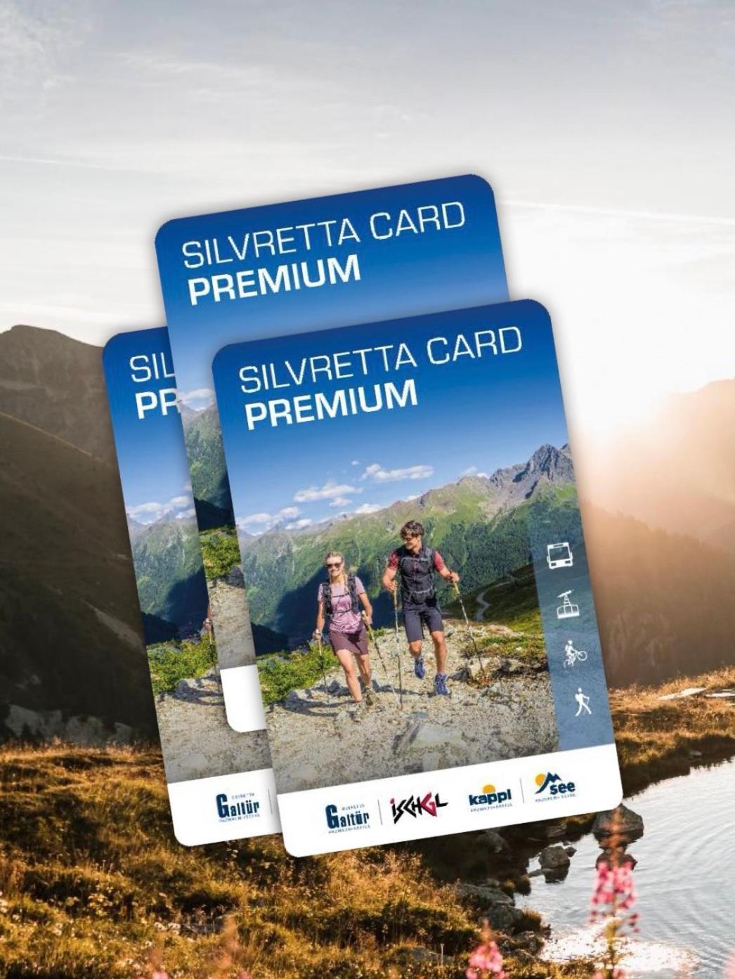 Apart Scharler Mit Silvretta Card See Kültér fotó
