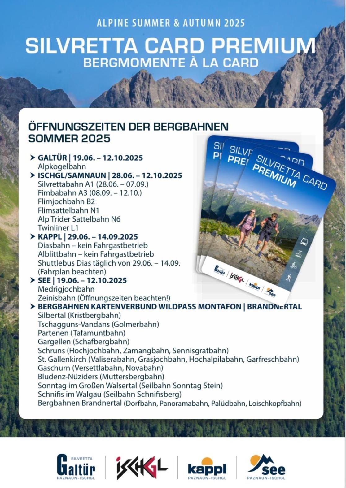 Apart Scharler Mit Silvretta Card See Kültér fotó